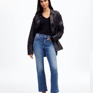 Madewell Kick Out Crop Jeans